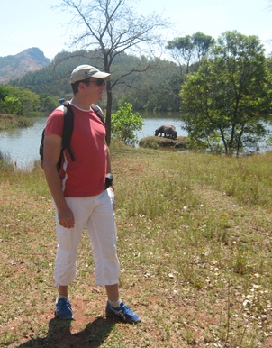 Mlilwane rest camp in swaziland - nijlpaarden in zicht!